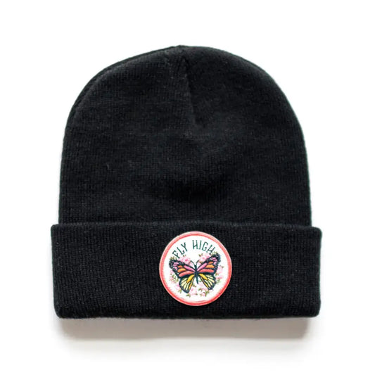 Fly High Butterfly Youth/Adult Beanie Fits Ages 5+