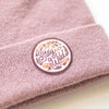 STAY WILD INFANT/TODDLER BEANIE ROSE