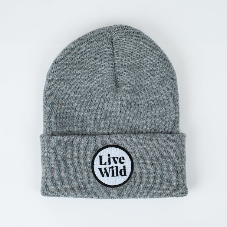 LIVE WILD - STONE YOUTH/ADULT BEANIE
